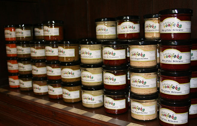 Epicerie - produits et saveurs du terroir : pour l'apéritif...