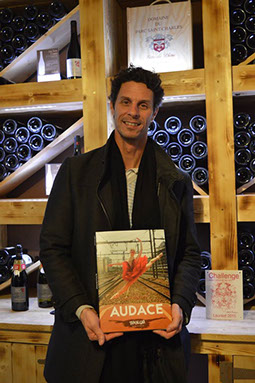 Soirée EPIBOSS "Les Epicuriennes" - Restaurant Fabrice Moya (04/06//15) : nougat glacé et sa plombière